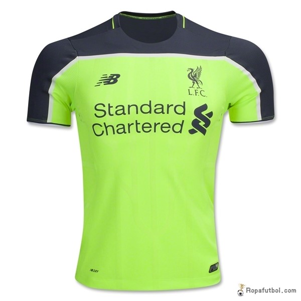 Camiseta Liverpool Replica Tercera Ropa 2016/17 Verde